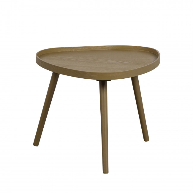 Mae - Table d'appoint de forme organique en bois 61x40cm