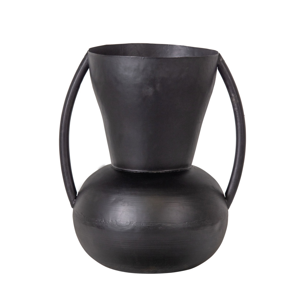 Siep - Vase en métal - Couleur - Noir