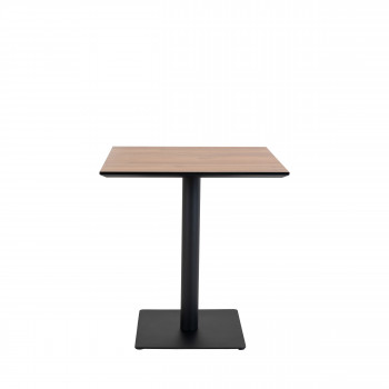 Como - Table à manger en bois et métal 70x70cm