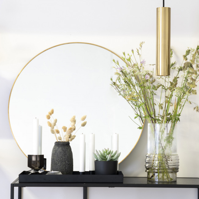 Jersey - Miroir rond en métal ø60cm