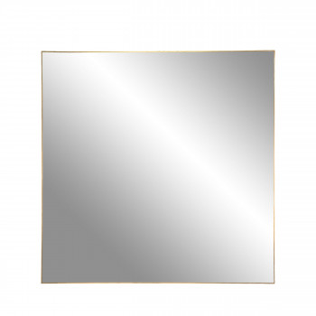 Jersey - Miroir carré en métal 60x60cm