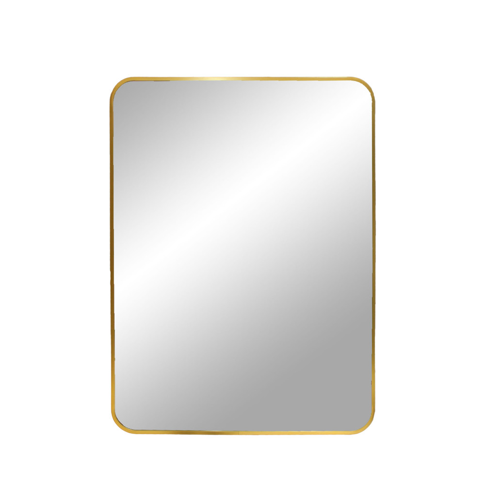 Madrid - Miroir rectangulaire 50x70cm - Couleur - Laiton