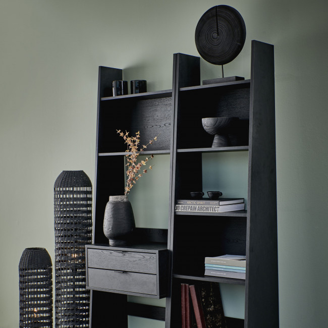 Orlando - Etagère en bois 2 tiroirs L60cm