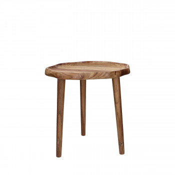 Artemis - Table d'appoint en bois de forme organique