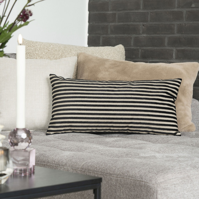 Serpa - Coussin en tissu à rayures 30x60cm