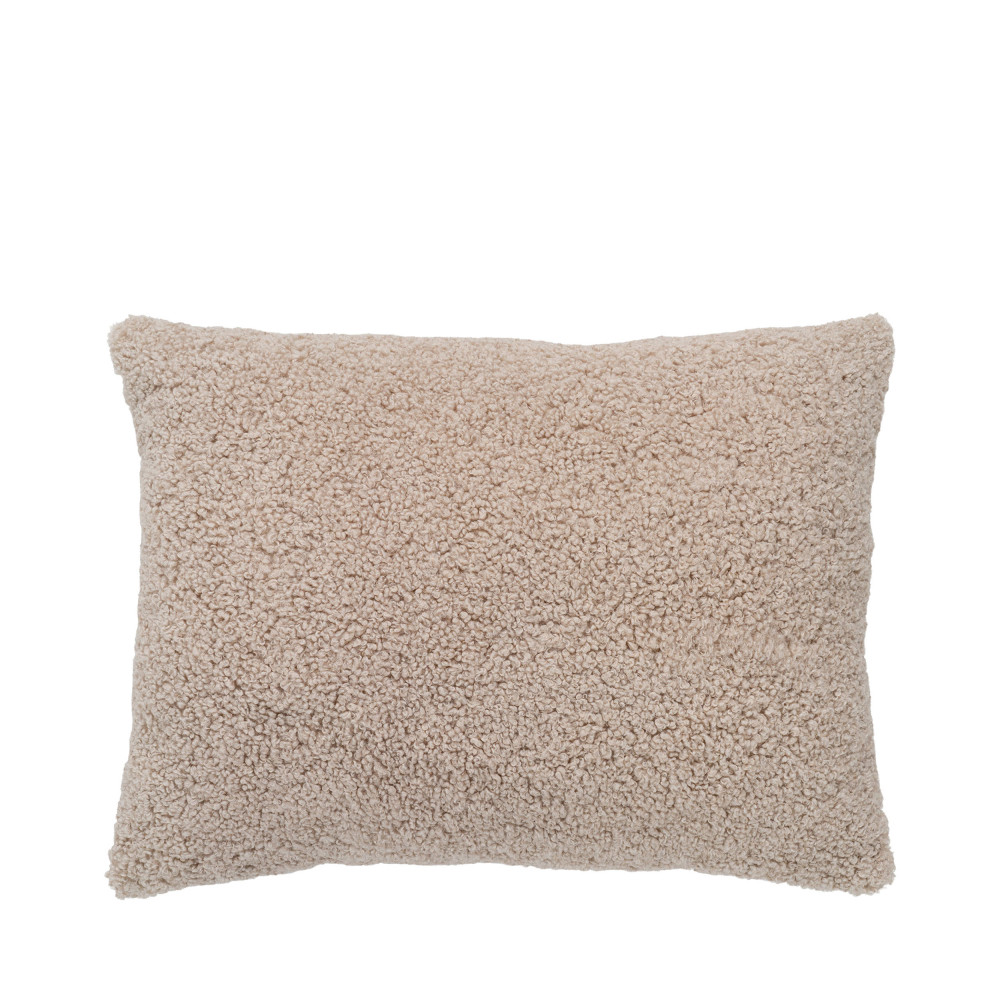 Tavira - Coussin en bouclette 45x60cm - Couleur - Sable