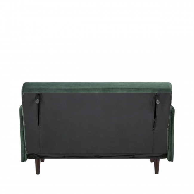 Belushi - Canapé convertible 2 places en velours
