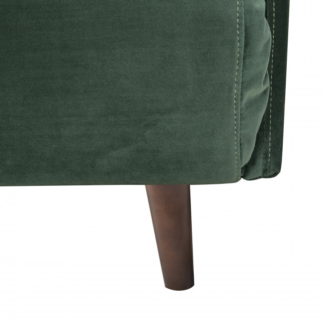 Belushi - Canapé convertible 2 places en velours