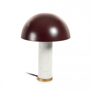 Zorione - Lampe à poser en effet marbre et métal