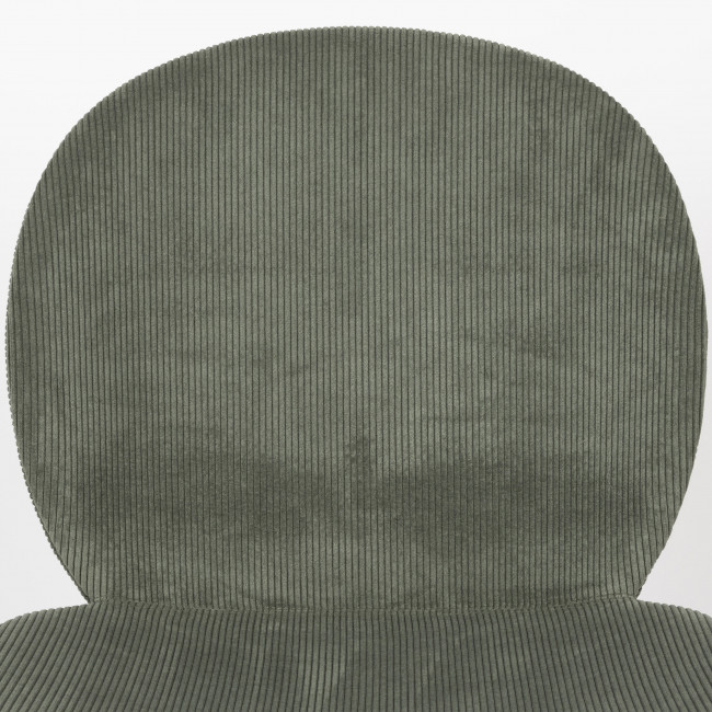 Bonnet - Lot de 2 chaises en velours côtelé et métal