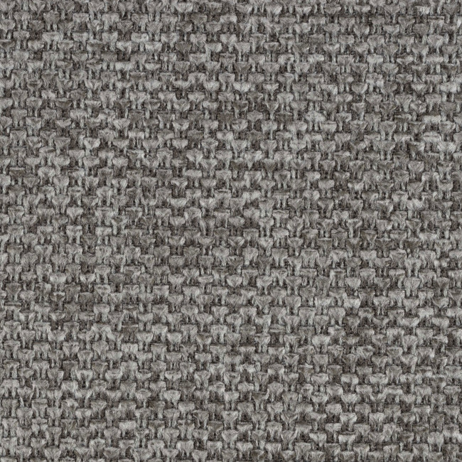 Jolien - Lot de 2 chaises en tissu et métal pieds noirs