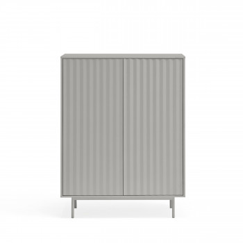 Sierra - Buffet haut en bois 2 portes 2 tiroirs