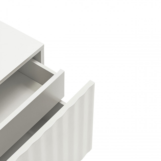 Sierra - table de chevet 1 porte 2 tirroirs en bois