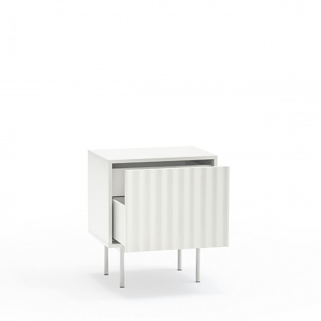 Sierra - table de chevet 1 porte 2 tirroirs en bois