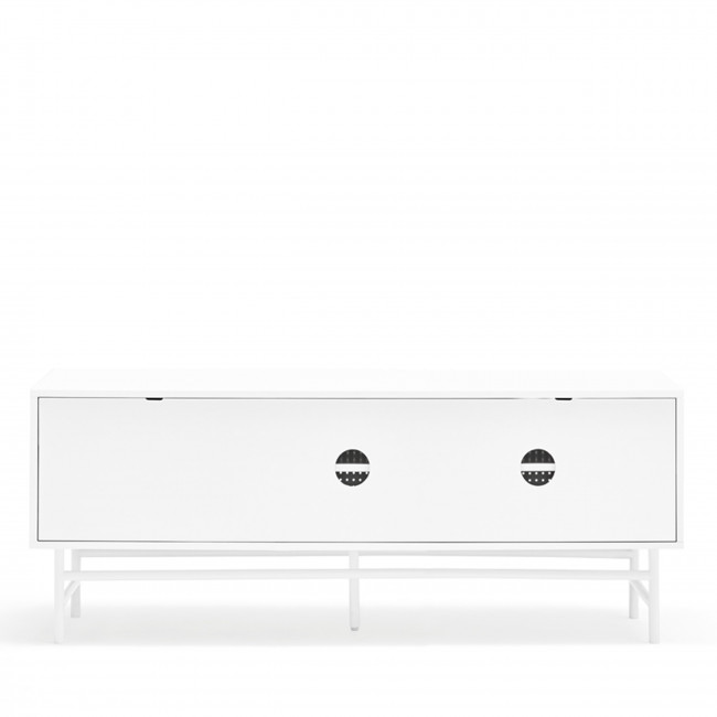 Punto - Buffet en bois 2 portes 2 tirroirs L140cm