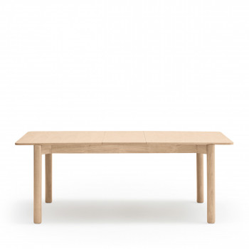 Atlas - Table à manger extensible en bois 200-160 x 95cm