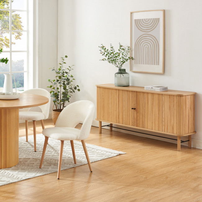 Mati - Buffet 2 portes en bois L160cm