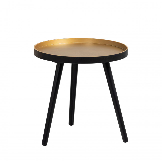 Esma - Table d'appoint ronde en bois Ø41cm