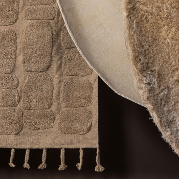 Bricks - Tapis à motifs beige