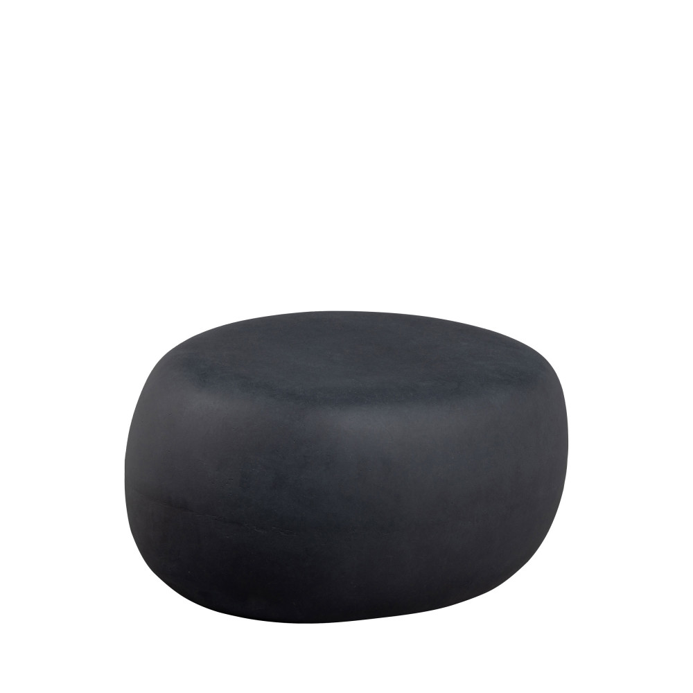 Pebble - Table basse organique en fibre d'argile - Couleur - Gris anthracite