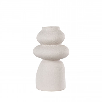 Nosara - Vase de forme organique en grès H26,5cm