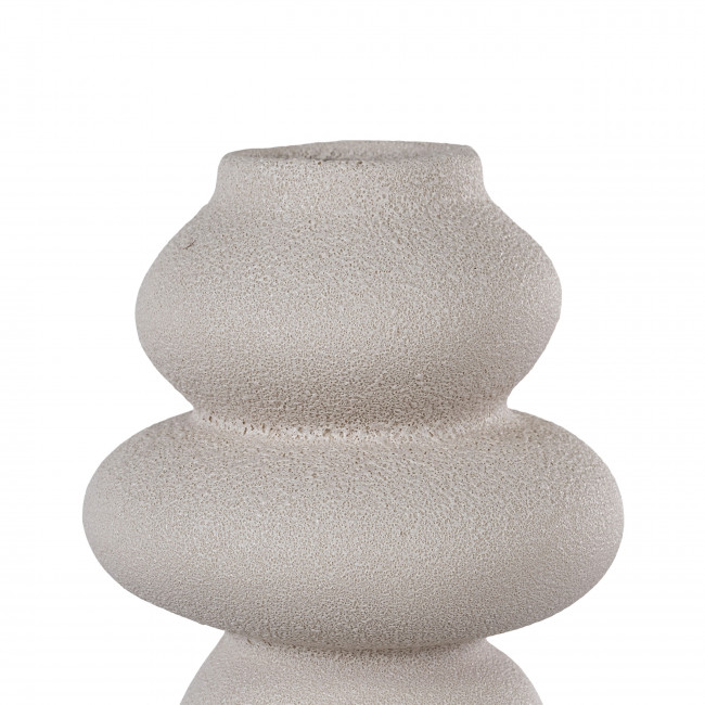 Nosara - Vase de forme organique en grès H26,5cm