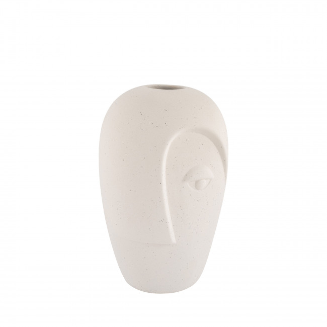 Nicoya - Vase en céramique avec visage H19,5cm