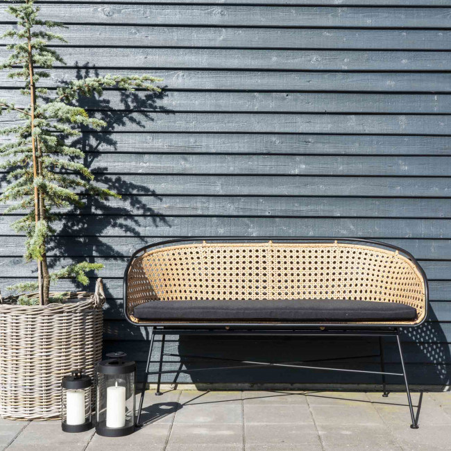 Caor - Lot de 4 paniers en rotin