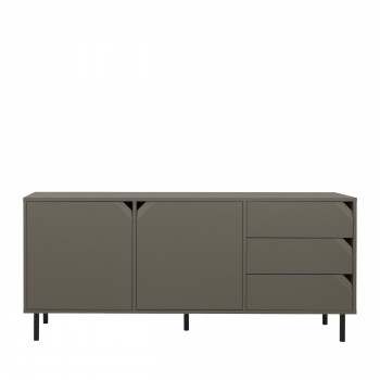 Corner - Buffet 2 portes 3 tirroirs en bois L177cm