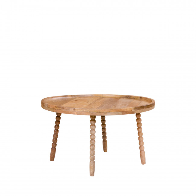 Jammu - Table basse ronde en manguier ø60cm