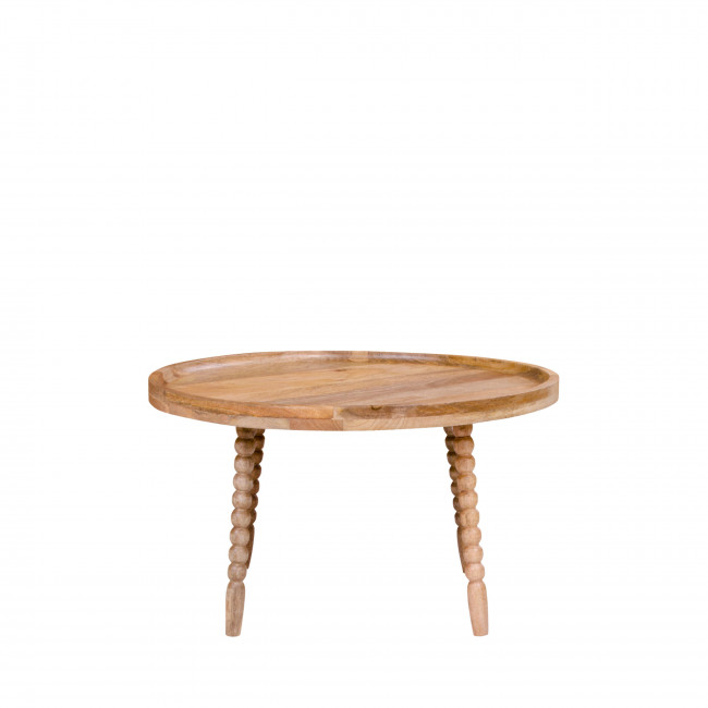 Jammu - Table basse ronde en manguier ø60cm