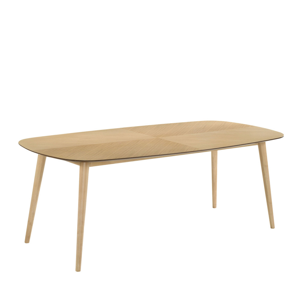 Carmona - Table à manger en bois 240x100cm - Couleur - Bois clair