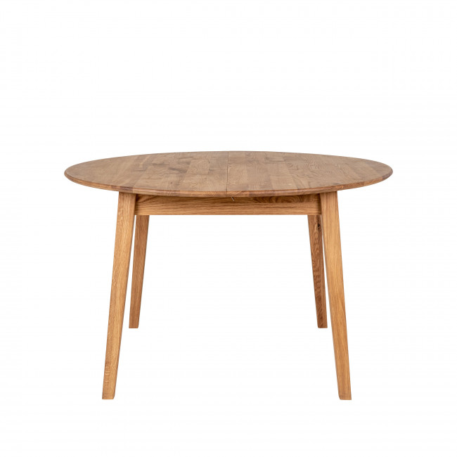 Metz - Table à manger extensible en bois 118-158x118cm