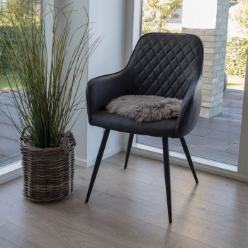 Lambskin seat - Galette de chaise en peau de mouton