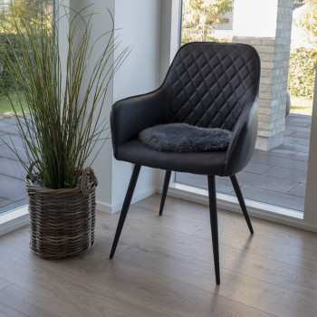 Lambskin seat - Galette de chaise en peau de mouton