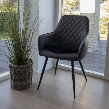 Lambskin seat - Galette de chaise en peau de mouton