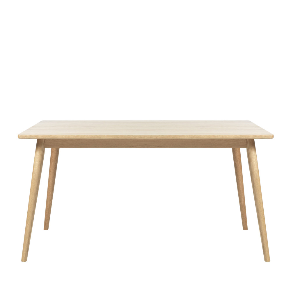 Kiyo - Table à manger en bois 150x90cm - Couleur - Bois clair