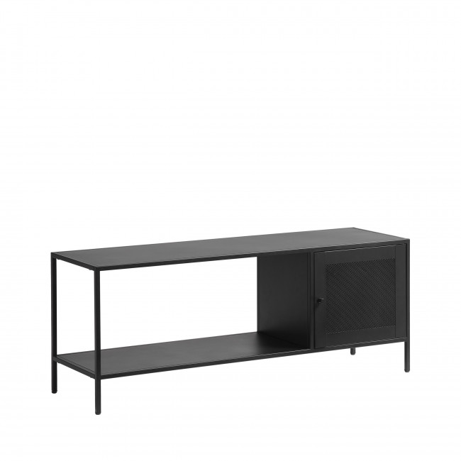 Abel - Petit meuble de rangement 1 porte en métal L120cm