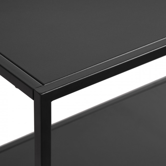 Abel - Buffet 2 portes, 2 niches en métal L100cm