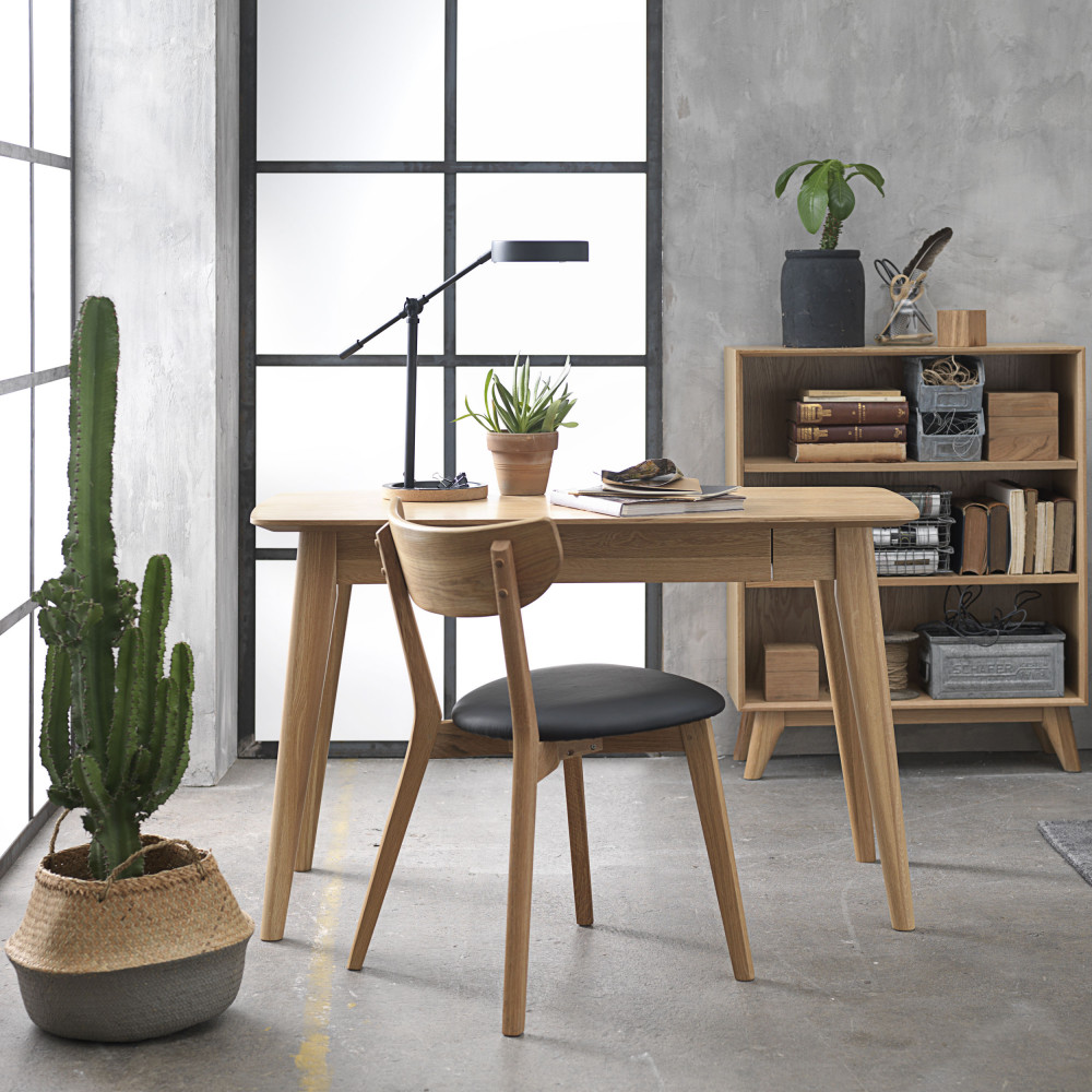 6 Chaises de Salle à Manger FRÉDÉRIQUE Style Scandinave Pieds en Bois  Massif Design Moderne