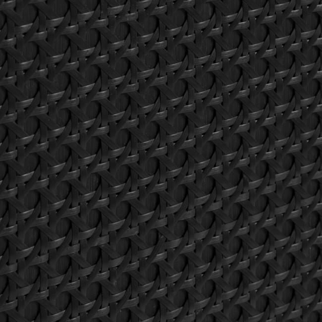 Rinto - Meuble tv 2 portes, 2 niches en bois et métal L120cm