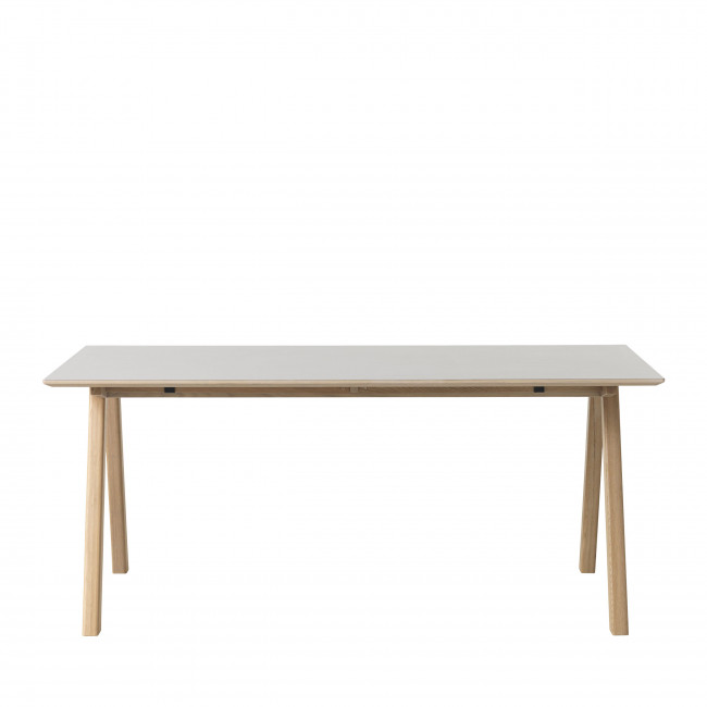 Hilda - Table à manger en bois 180x90cm