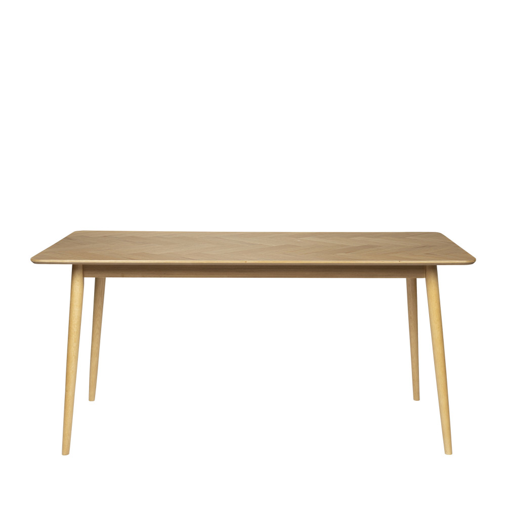 Fabio - Table à manger en bois 180x90cm - Couleur - Bois clair