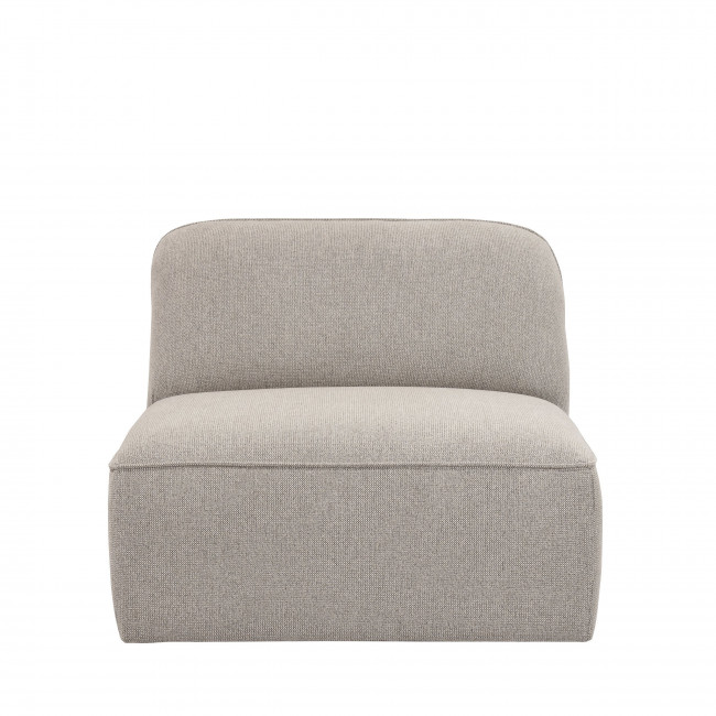 Noor - Chauffeuse pour canapé modulable en tissu