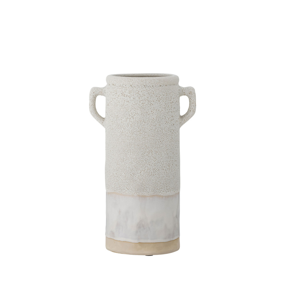 Tarin - Vase en céramique H32cm - Couleur - Ecru