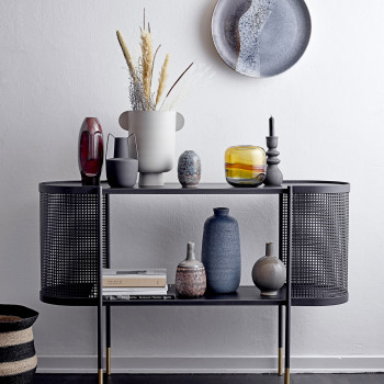 Irie - Vase en métal H29cm