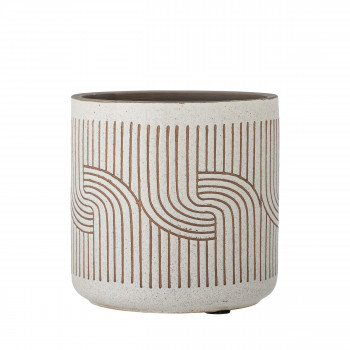 Cenzia - Pot de fleur en terre cuite H20,5cm