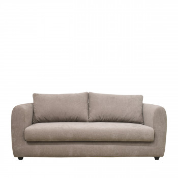Sarra - Canapé convertible 3 places en tissu