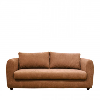Sarra - Canapé convertible 3 places en tissu