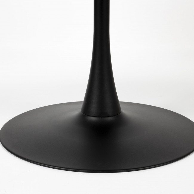 Maru - Table à manger ronde effet marbre ø110cm